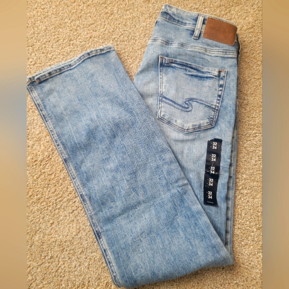 Men's Silver Jeans Co. Allan slim for straight leg